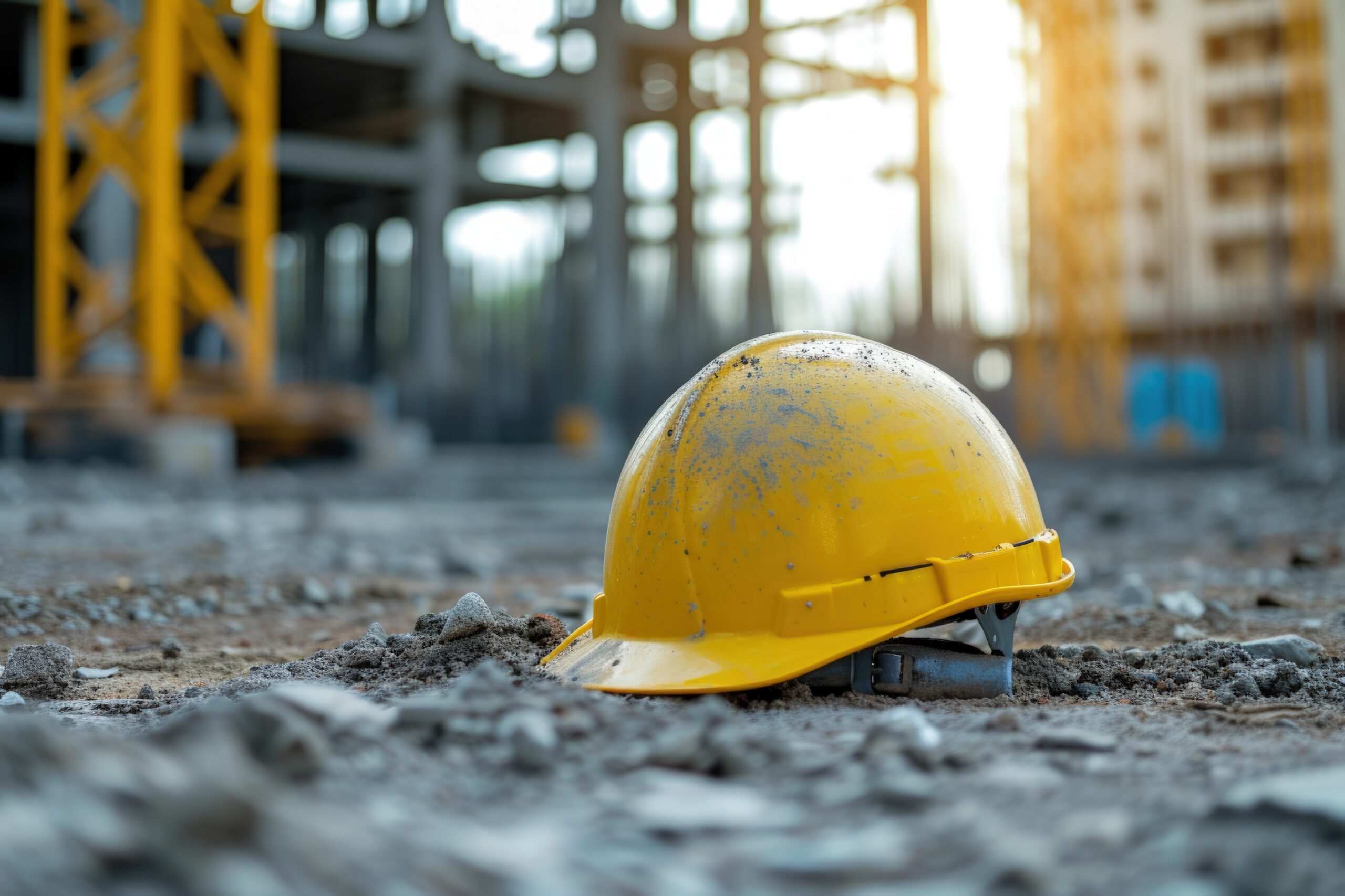 Construction Site with Equipment scaled